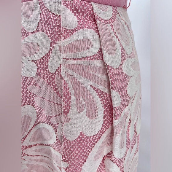 Vintage Handmade Pink Floral Women’s Spaghetti Straps Maxi Dress - Picture 5 of 15